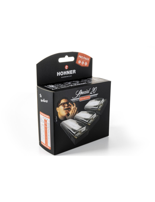 HOHNER SPECIAL 20 PROPACK (C , G , A MAJOR) NEW