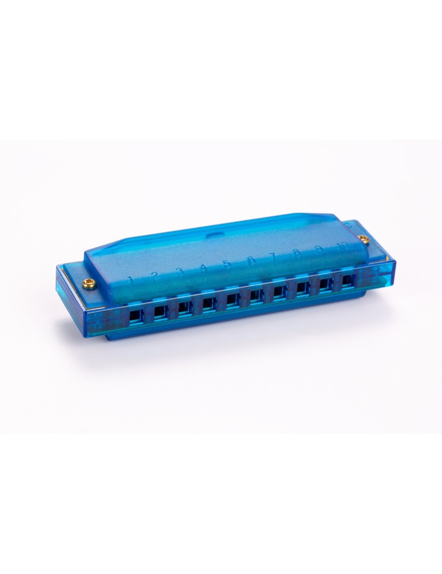 HOHNER TRANSLUCENT HARP M1110B AZUL