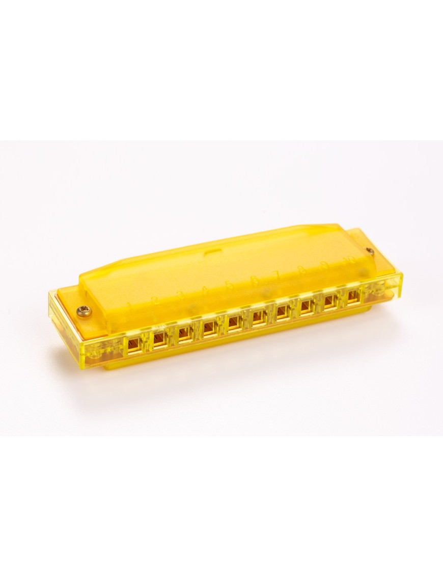 HOHNER TRANSLUCENT HARP M1110Y AMARILLA