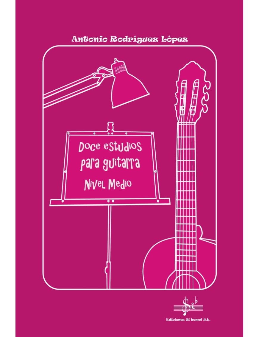 12 ESTUDIOS PARA GUITARRA NIVEL MEDIO