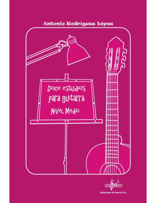 12 ESTUDIOS PARA GUITARRA NIVEL MEDIO