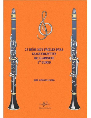 25 DÚOS FÁCILES PARA COLECTIVAS CLARINETE