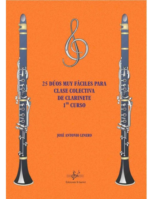 25 DÚOS FÁCILES PARA COLECTIVAS CLARINETE