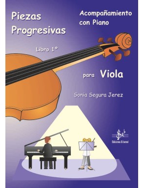 PIEZAS PROGRESIVAS PARA VIOLA CON PIANO LIBRO 1