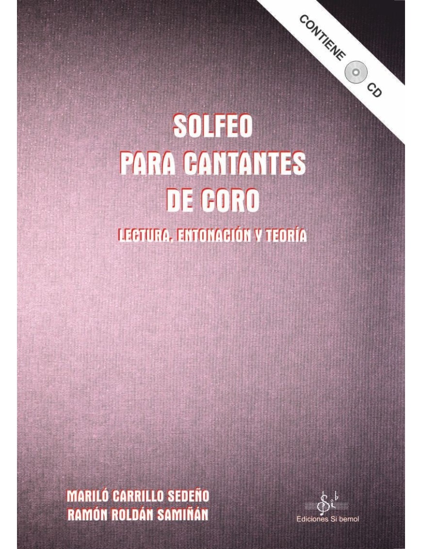SOLFEO PARA CANTANTES DE CORO + CD