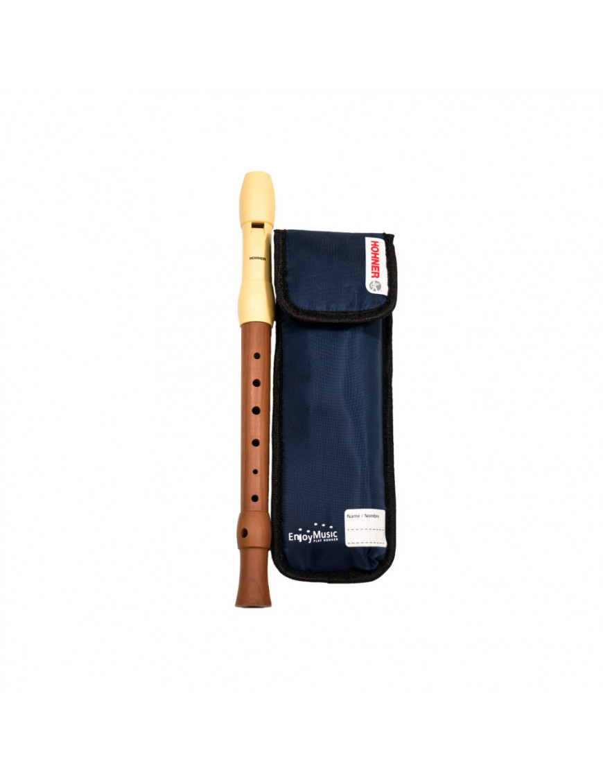 Flauta Hohner 9585-0 Mixta Boquilla Marfil Digitación Alemana 2 Piezas