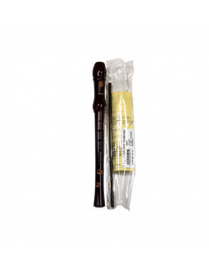 Flauta Soprano Hohner 9556 Madera Peral Barnizada Doble agujero