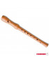 Flauta Hohner 9531 Madera Peral Digitación Alemana 2 piezas