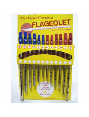 Expositor completo Flauta Flageolet