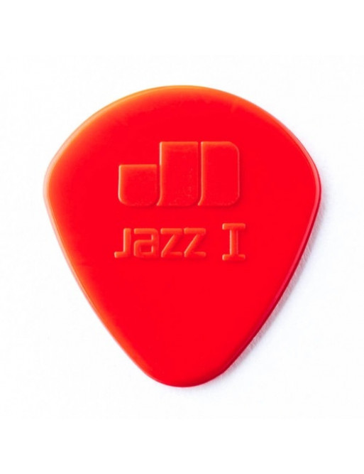 Bolsa 24 Púas Dunlop 47R1N Nylon Jazz Round Roja 1.10mm