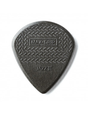 Bolsa 6 Púas Dunlop 471-P3C Nylon Jazz Max Grip Carbon