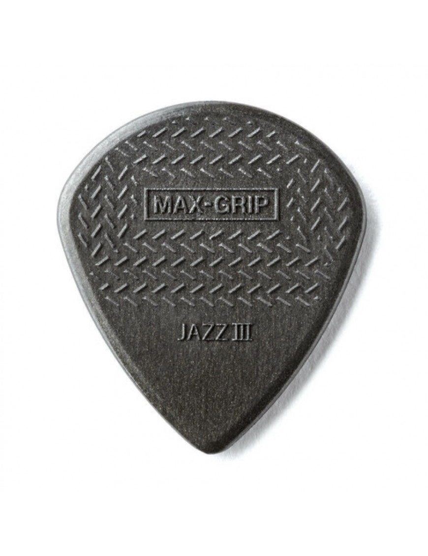 Bolsa 6 Púas Dunlop 471-P3C Nylon Jazz Max Grip Carbon