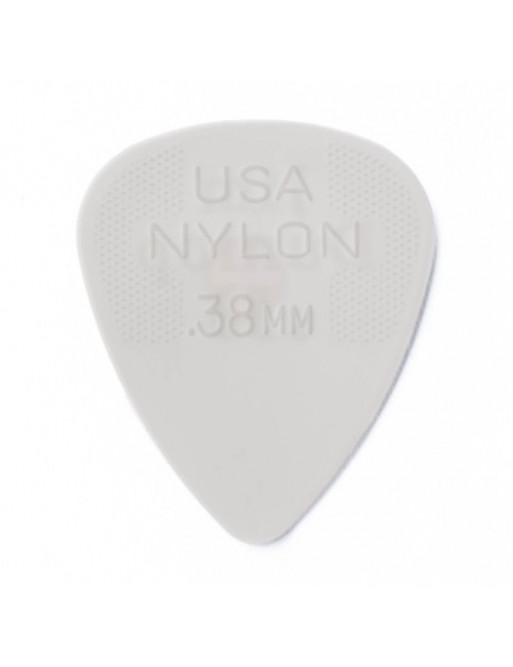Bolsa 12 Púas Dunlop 44P-038 Nylon Standard 0.38mm Pickers