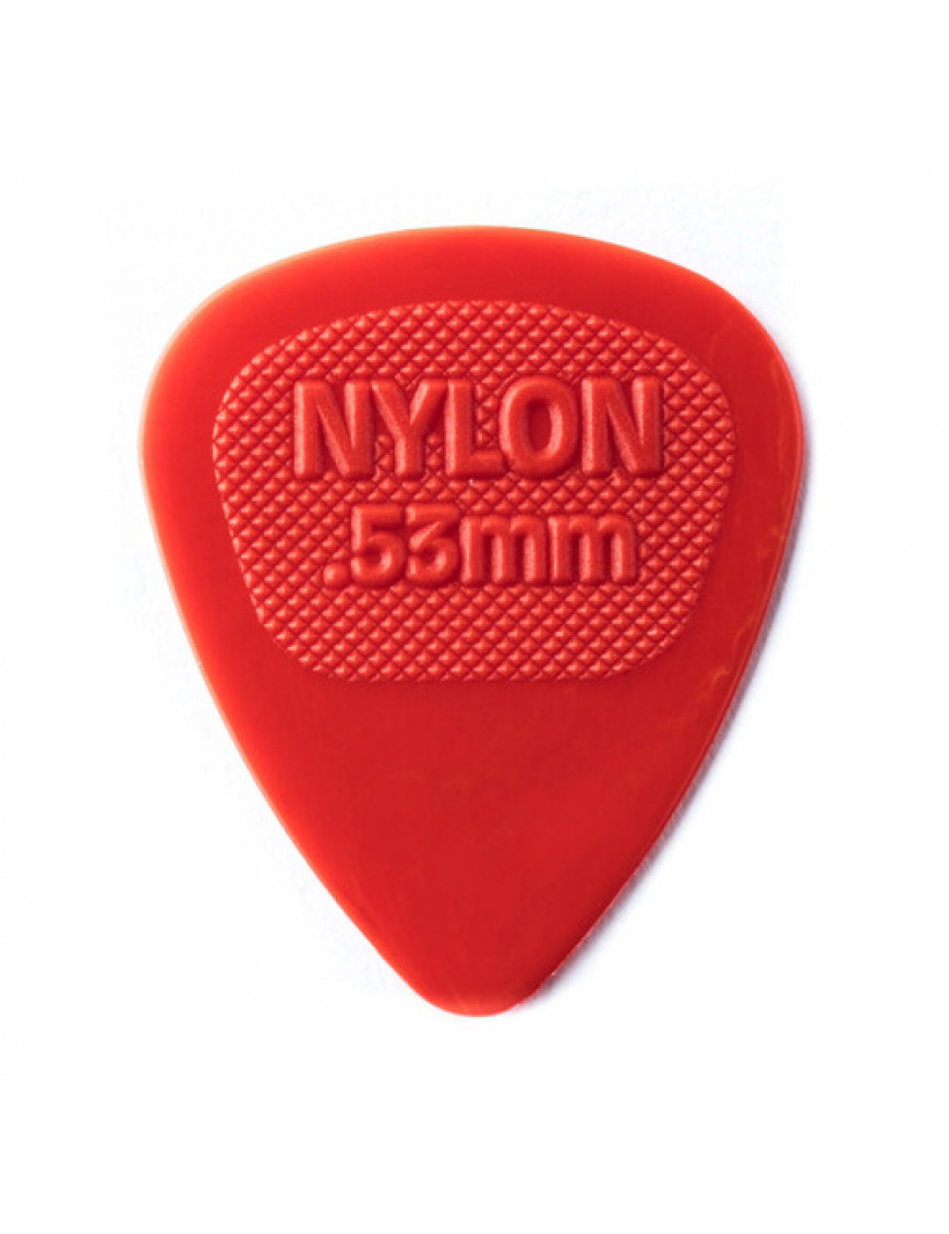 Bolsa 72 Púas Dunlop 443R-053 Nylon Midi Standard 0.53mm