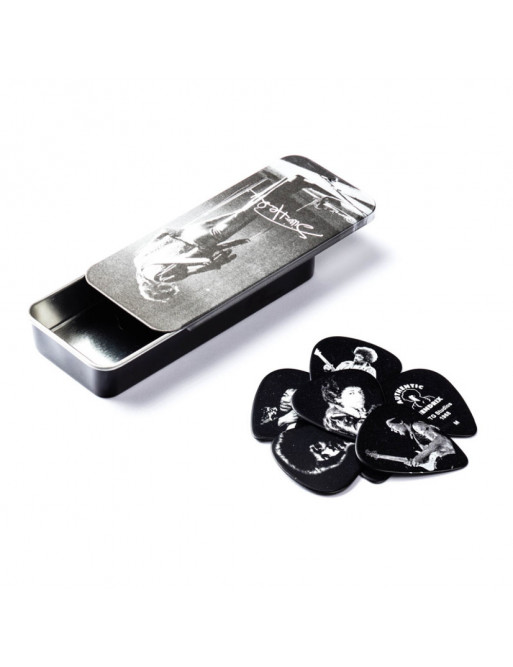 Lata 12 Púas Dunlop JHPT-06M Jimi Hendrix Silver Portrait 2