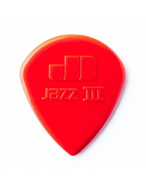 Bolsa 24 Púas Dunlop 47R3N Nylon Jazz Sharp Roja 1.38mm