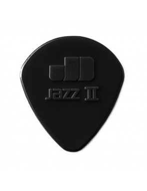 Bolsa 24 Púas Dunlop 47R2S Nylon Jazz Semi Negra 1.18mm
