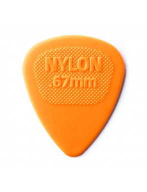 Bolsa 72 Púas Dunlop 443R-067 Nylon Midi Standard 0.67mm