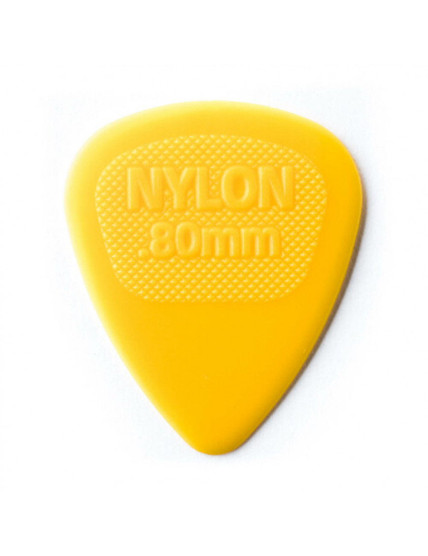 Bolsa 72 Púas Dunlop 443R-080 Nylon Midi Standard 0.80mm