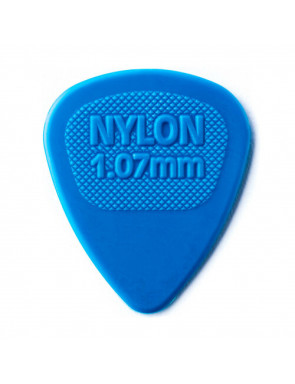 Bolsa 72 Púas Dunlop 443R-107 Nylon Midi Standard 1.07mm
