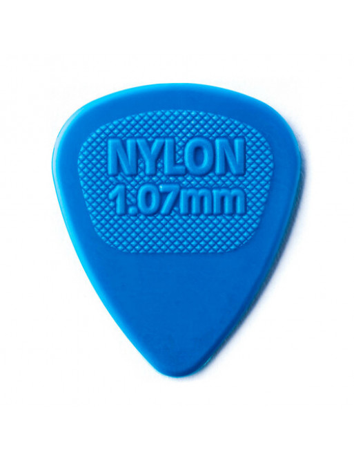Bolsa 72 Púas Dunlop 443R-107 Nylon Midi Standard 1.07mm
