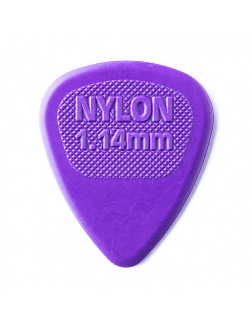 Bolsa 72 Púas Dunlop 443R-114 Nylon Midi Standard 1.14mm