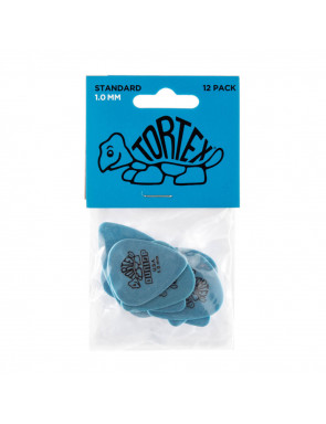 Bolsa 12 Púas Dunlop 418P-100 Tortex Standard 1.00mm Pickers