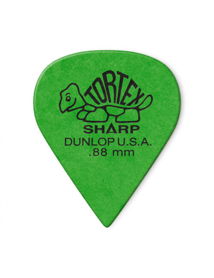 Bolsa 72 Púas Dunlop 412R-088 Tortex Sharp 0.88mm