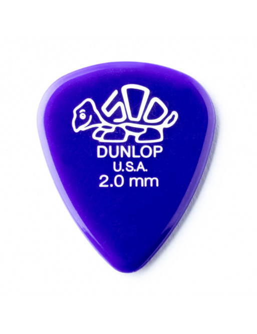 Bolsa 72 Púas Dunlop 41R-200 Delrin-500 2.00mm