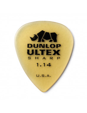 Bolsa 72 Púas Dunlop 433R-114 Ultex Sharp 1.14mm