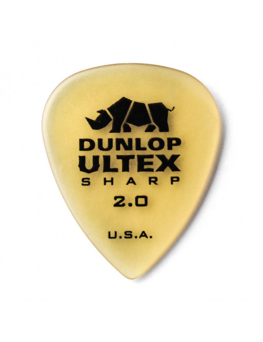 Bolsa 72 Púas Dunlop 433R-200 Ultex Sharp 2.00mm