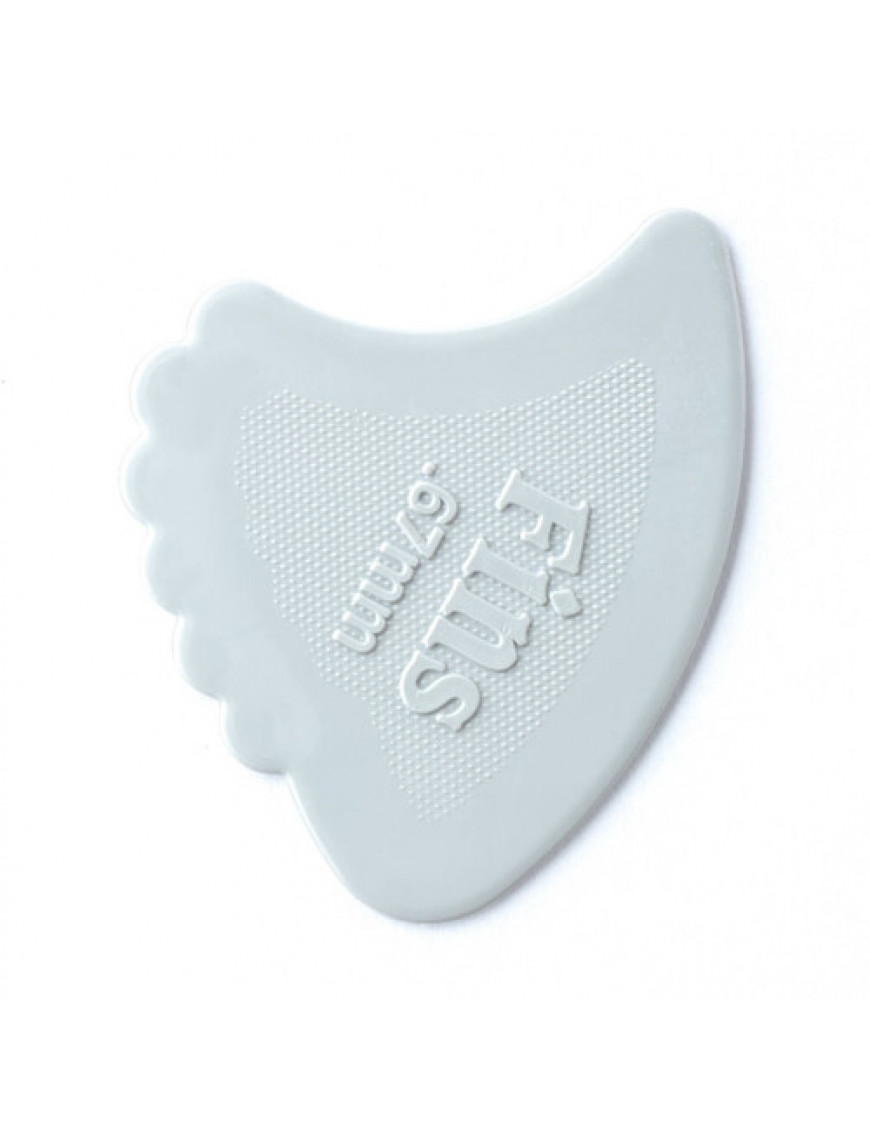 Bolsa 72 Púas Dunlop 444R-067 Nylon Fins 0.67mm