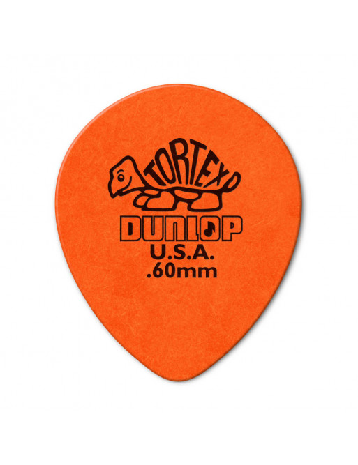 Bolsa 72 Púas Dunlop 413R-060 Tortex Teardrop 0.60mm