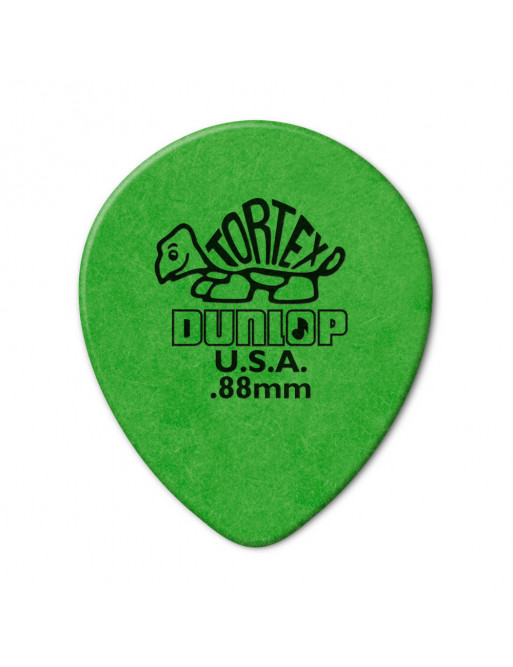 Bolsa 72 Púas Dunlop 413R-088 Tortex Teardrop 0.88mm