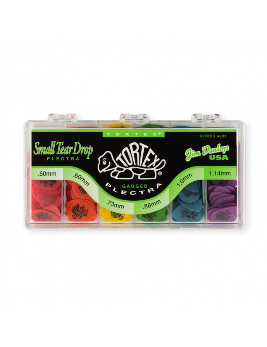 Caja 216 Púas Dunlop 4231 Tortex Small Teardrop