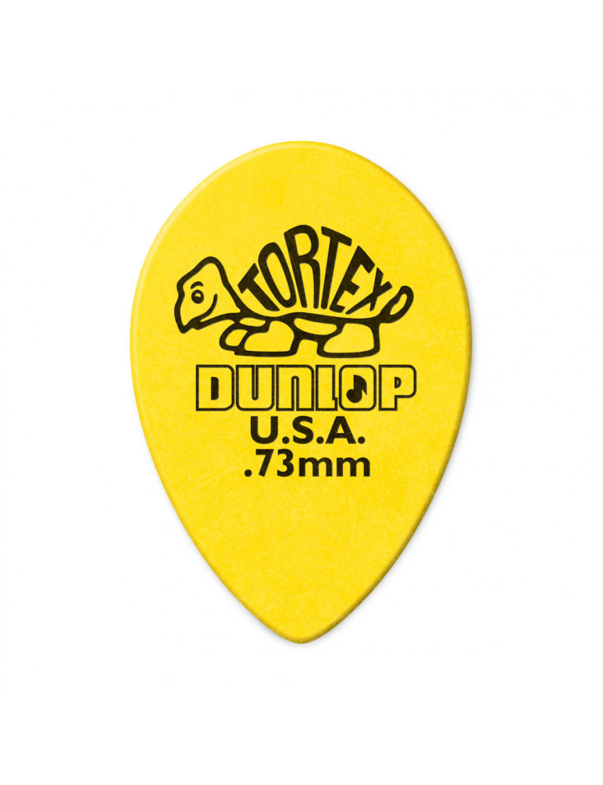 Bolsa 36 Púas Dunlop 423R-073 Tortex Small Teardrop 0.73mm