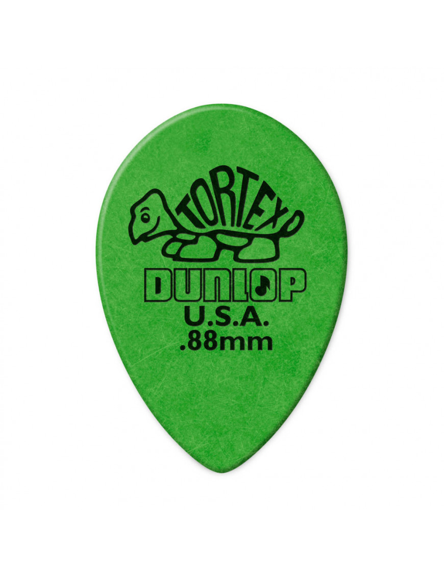 Bolsa 36 Púas Dunlop 423R-088 Tortex Small Teardrop 0.88mm