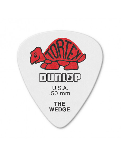 Bolsa 72 Púas Dunlop 424R-050 Tortex Wedge 0.50mm