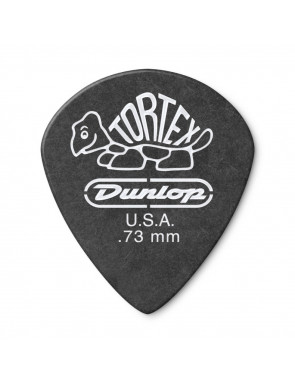 Bolsa 72 Púas Dunlop 482R-073 Tortex Pitch Black Jazz 0.73mm