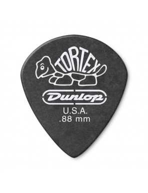 Bolsa 72 Púas Dunlop 482R-088 Tortex Pitch Black Jazz 0.88mm