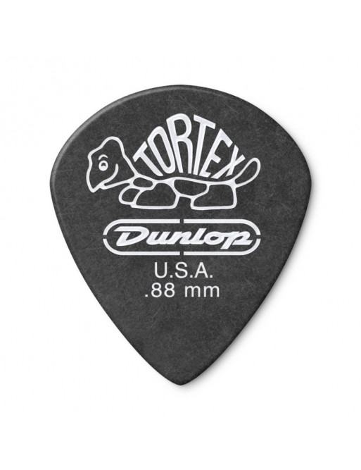 Bolsa 72 Púas Dunlop 482R-088 Tortex Pitch Black Jazz 0.88mm