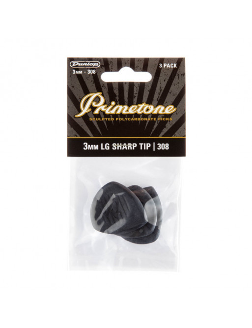Bolsa 3 Púas Dunlop 477P-308 Primetone 3.00mm