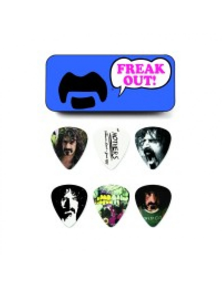 Lata 6 Púas Dunlop ZAPPT-02M Frank Zappa Blue