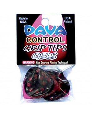 Bolsa 6 Púas Dava 6624 Control Grip Tips Gels