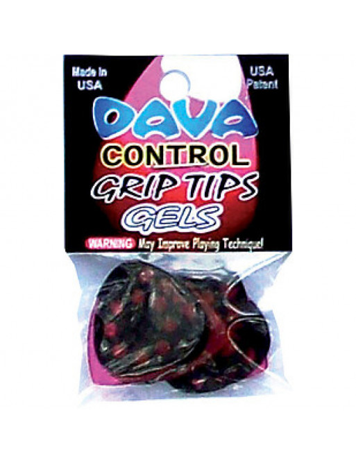 Bolsa 6 Púas Dava 6624 Control Grip Tips Gels