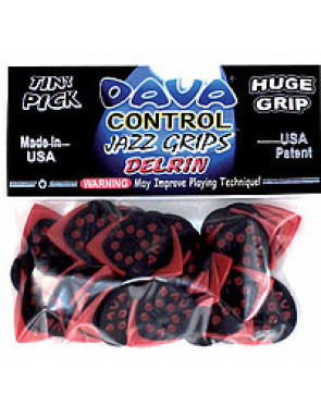 Bolsa 36 Púas Dava 9036 Control Jazz Grips Delrin