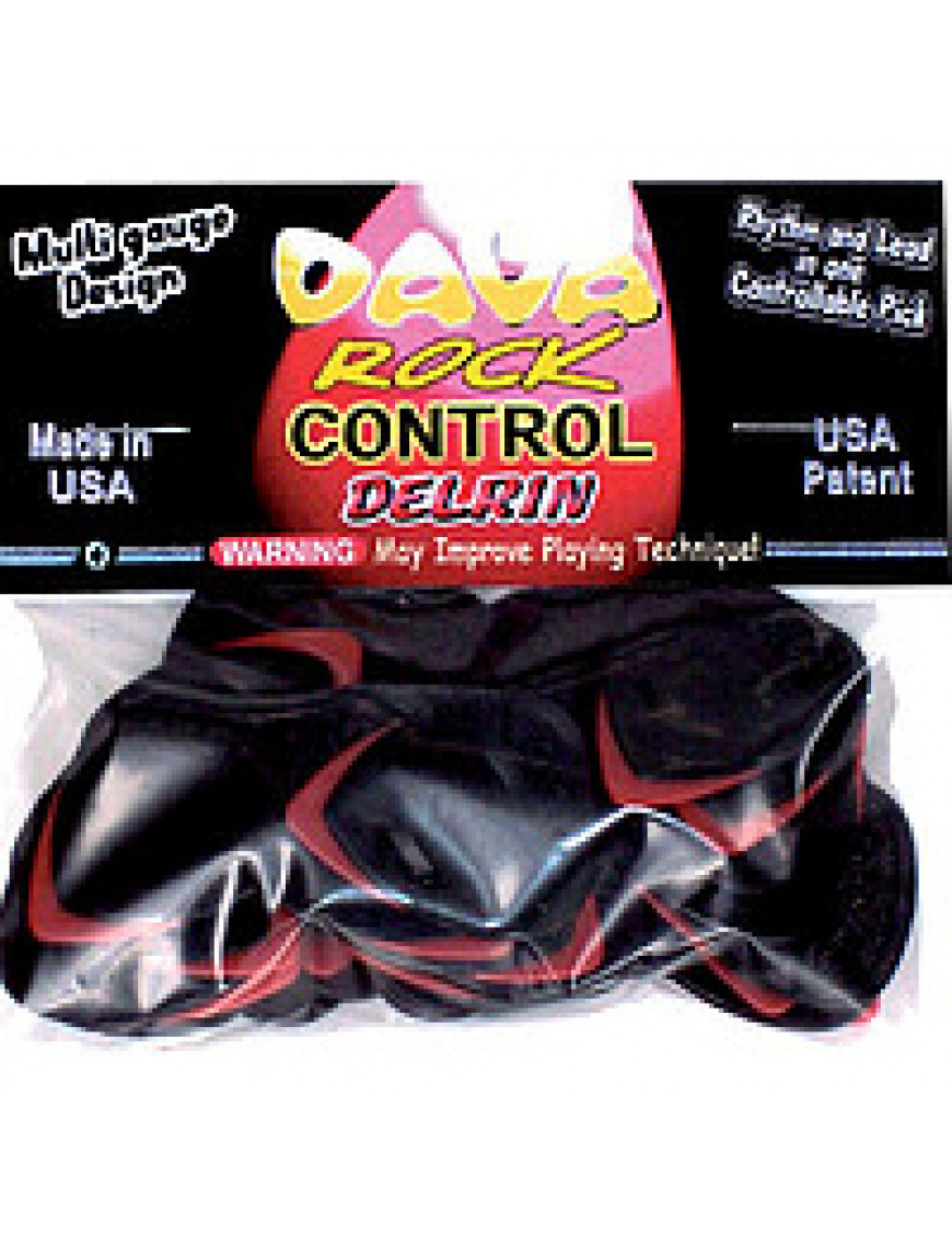 Bolsa 36 Púas Dava 1336 Rock Control Delrin