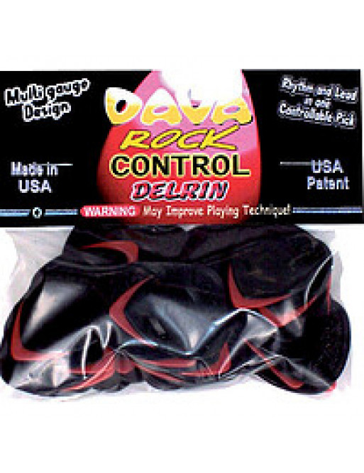 Bolsa 36 Púas Dava 1336 Rock Control Delrin