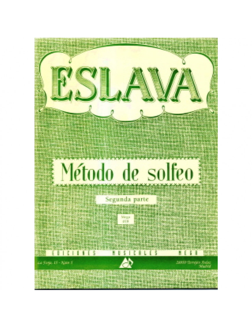 Método Solfeo y Teoria H. Eslava 2