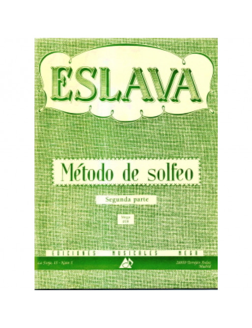Método Solfeo y Teoria H. Eslava 2